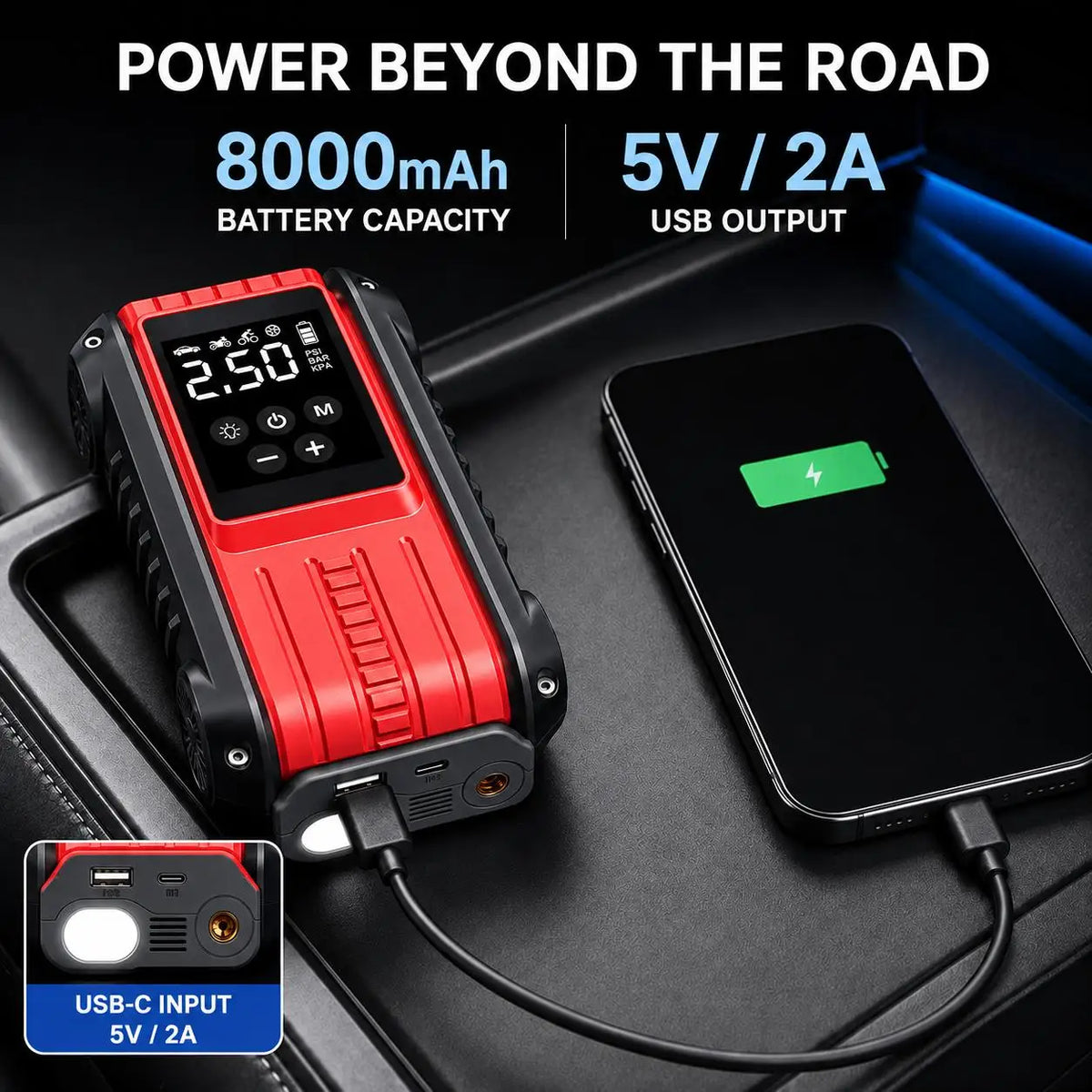 Jump Starter Air Battery