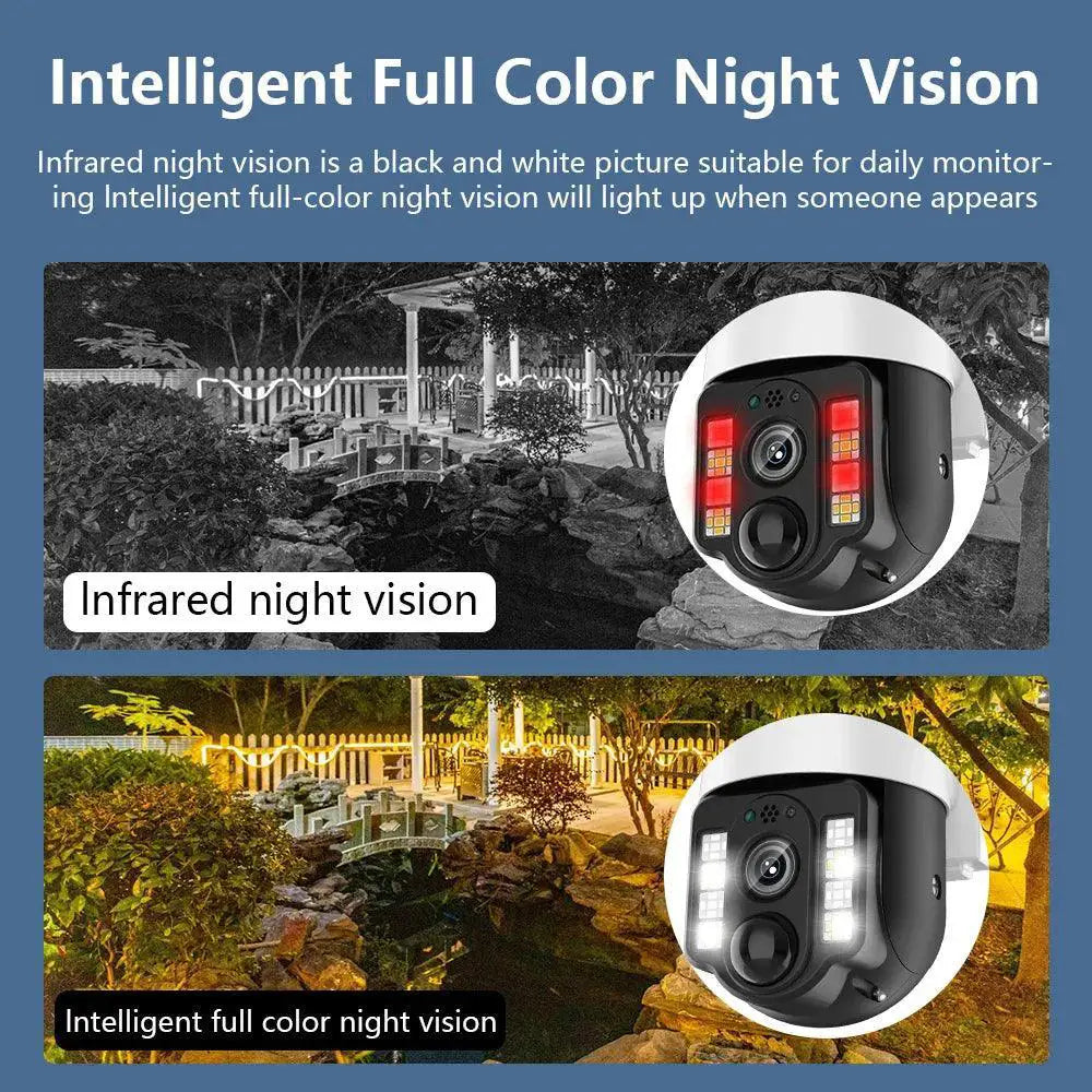 Solar CCTV Camera Advanced Humanoid Detection Night Vision