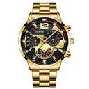 Classic Men Watch - Durable Stainless Steel Band