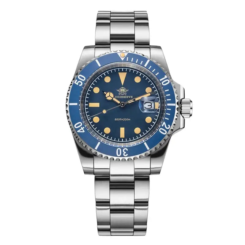 Mens Quartz Watch With Steel Band — product view 8