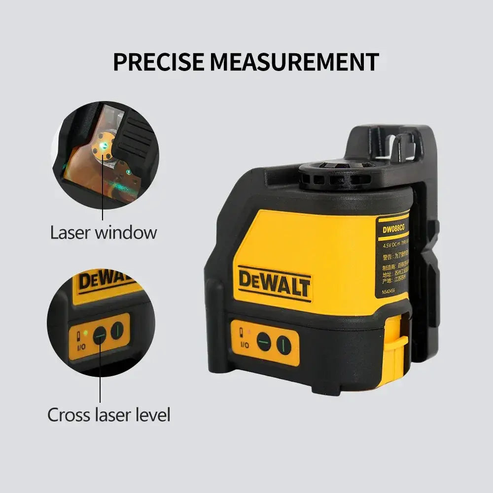 DW088CG Laser Level Self Leveling 30m With Case And Pouch