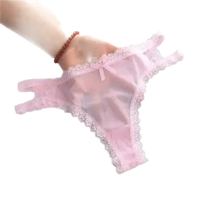 Seamless Lace G String Briefs - Women — product view 1
