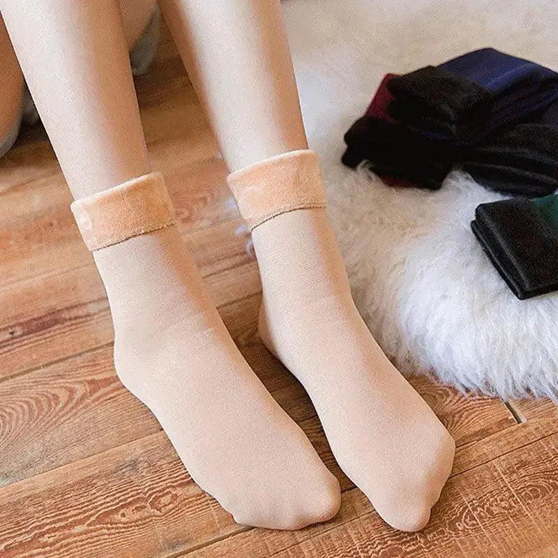 Cozy Cashmere Winter Short Socks For Ultimate Warmth