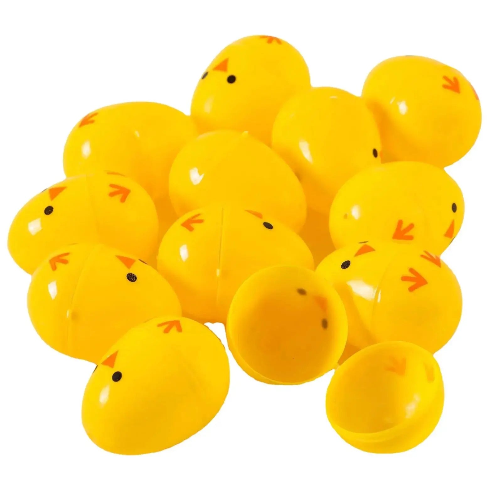 24 Pcs Filled Easter Eggs Basket Stuffers With Bunny Dolls