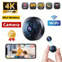 4K Mini WiFi Camera Wireless Security HD Camera Baby Monitor Protection Voice Video Surveillance Night Version Camcorder 2026
