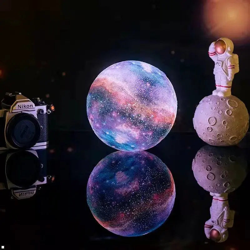 Moon Lamp With 16 Color Remote Control Night Light