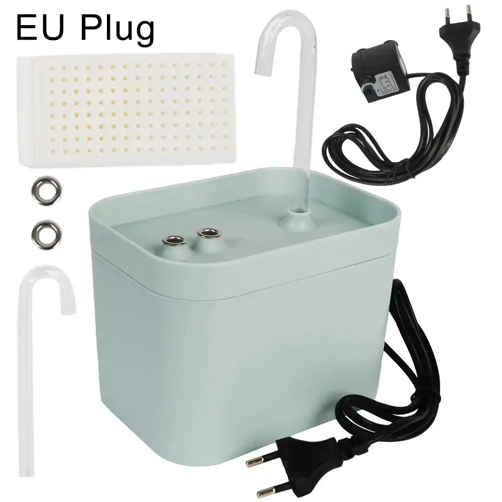 Recirculate Filtring 1.5L USB Electric Cat Water Fountain
