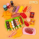 Interactive Pretend Play Kitchen BBQ Cooking Toys for Kids