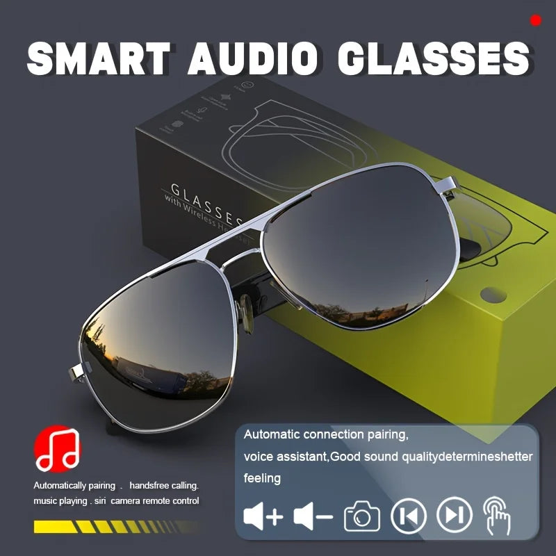AI-powered Bluetooth glasses wireless smart