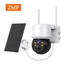 Solar-Powered 4MP Wireless Outdoor Security Camera