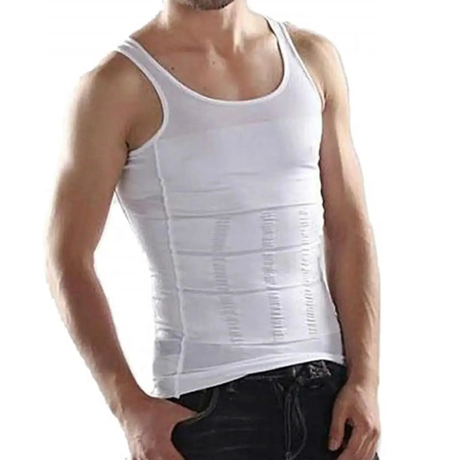 Reductive Girdle Mens Slimming Compression Shirt Pro