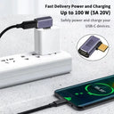 Type C Adapter With 90 Degree Angled Design