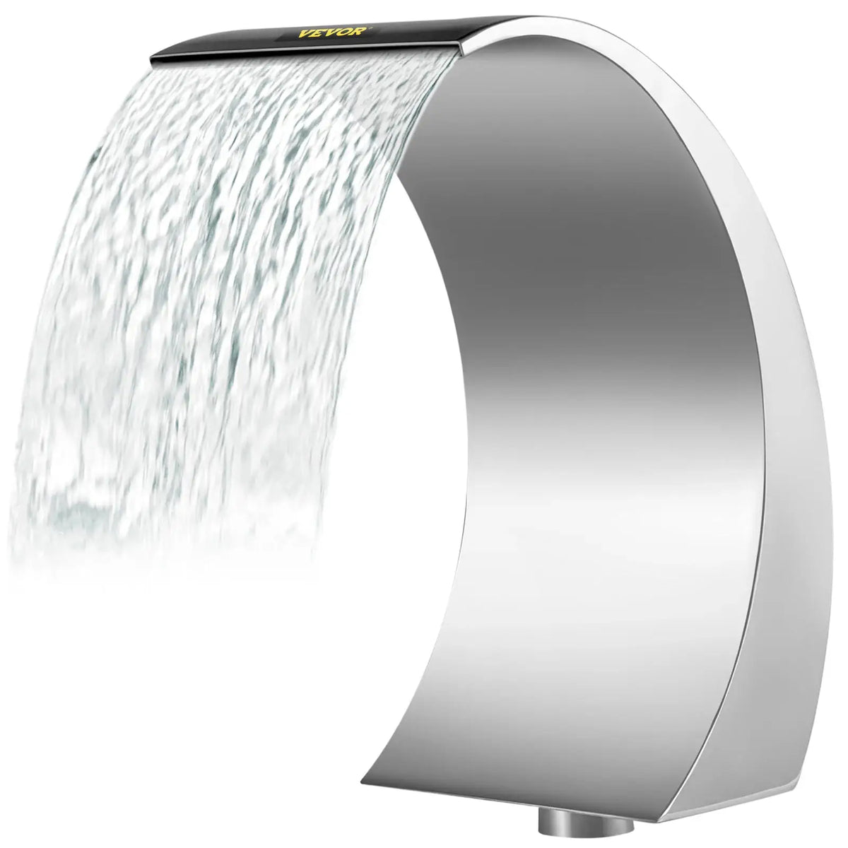 Half Moon Stainless Steel Pool Fountain — product image 1