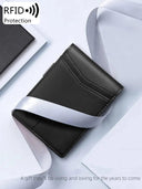 RFID Blocking Wallet: Stylish Secure Card Holder for Men