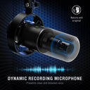 K688W Dynamic USB XLR Microphone for Streaming