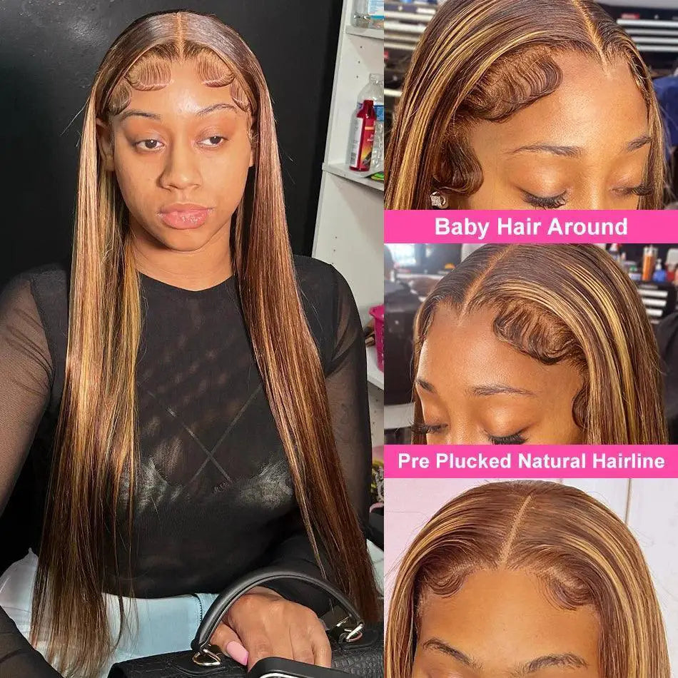 Honey Blonde Lace Front Wig for Effortless Style Look