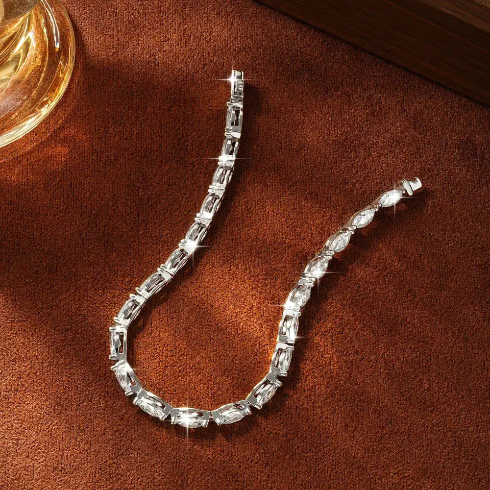 Exquisite Gold Tennis Bracelet — product image 5