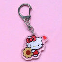 Anime Hello Kitty & My Melody Keychain Set for Fans