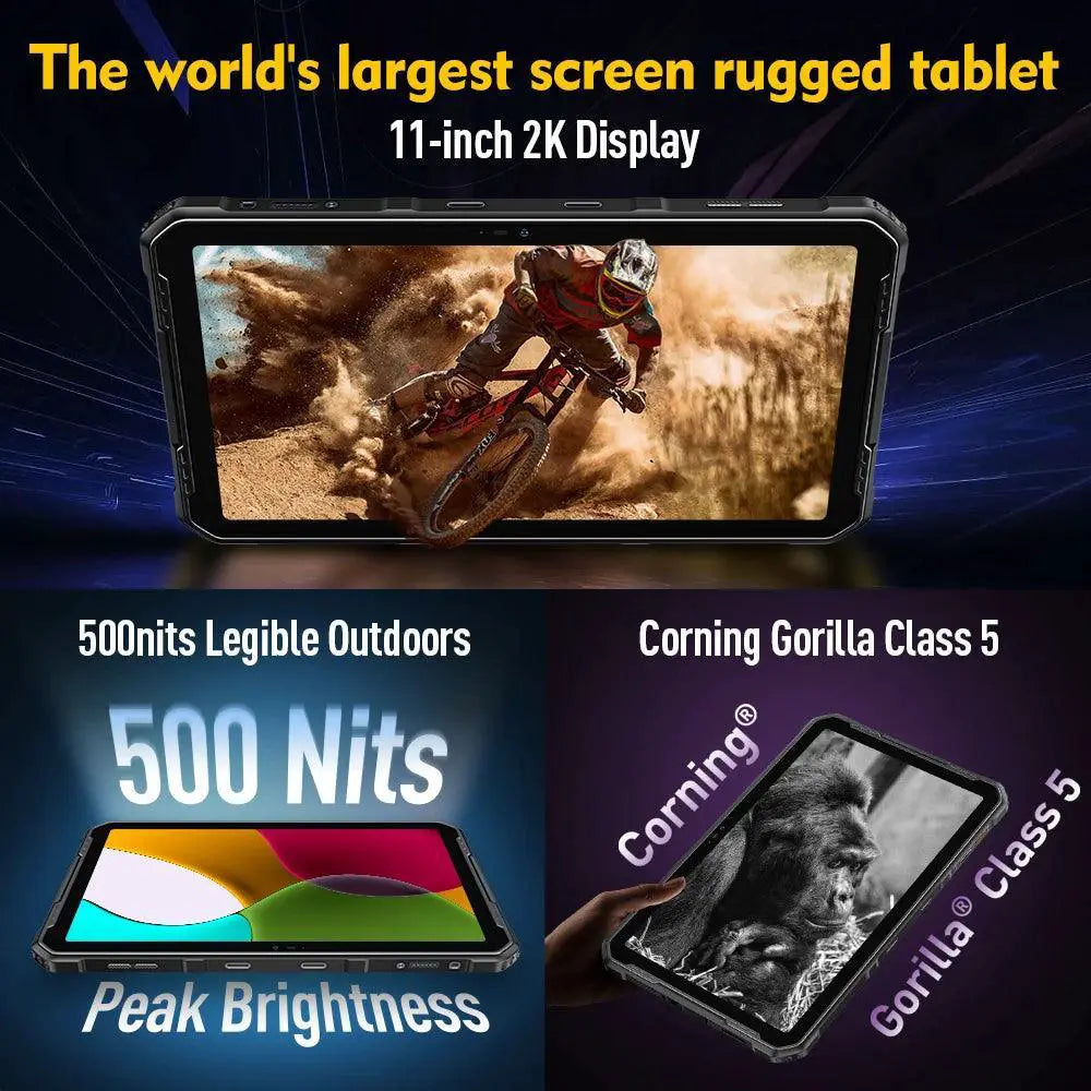 Ulefone Armor Pad 2 Rugged 11 Inch 2K Tablet 18600mAh