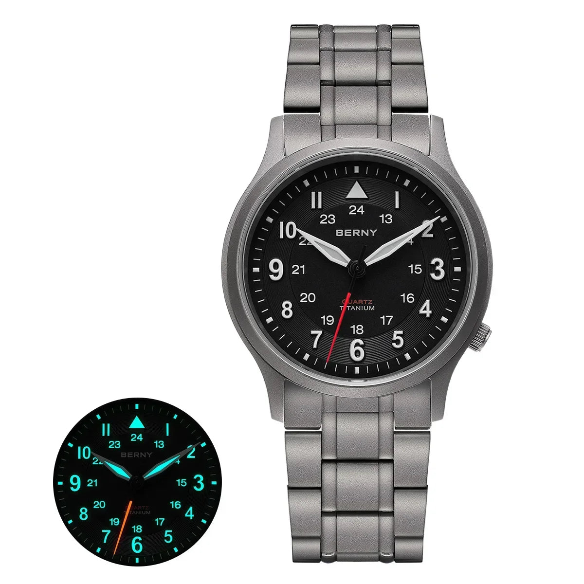 Berny Full Titanium Watches Men