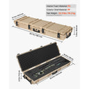 Hard Rifle Case Lockable Foam Insert