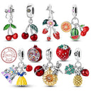 Charm Sterling Silver Bead Pendant