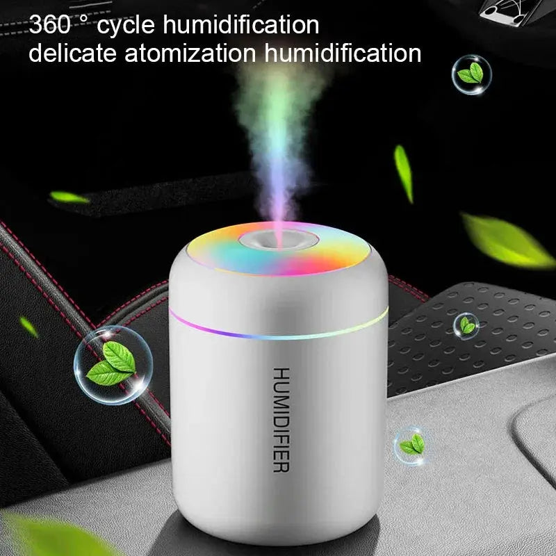 180ML USB Aroma Diffuser And Mini Humidifier With Lights