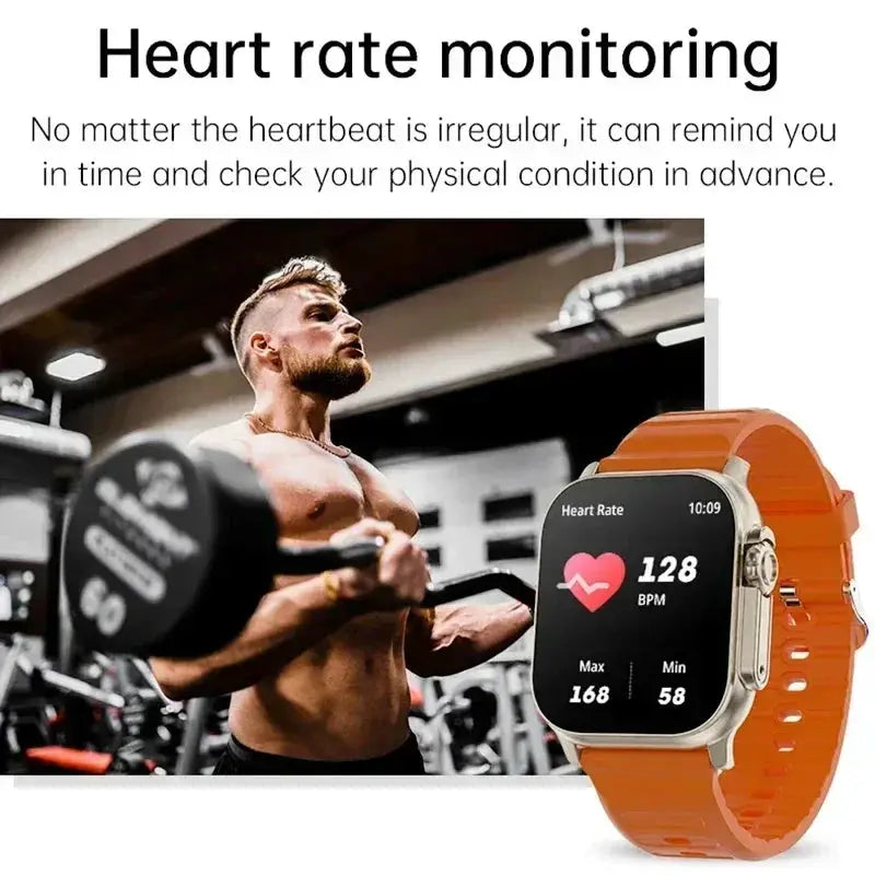 Laxasfit T900 Ultra Bluetooth Smartwatch Health Monitoring