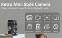 Compact Vintage Mini Camera for Creators