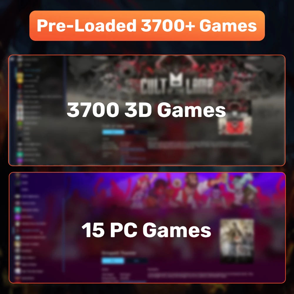 Launchbox 500G Gaming HDD PS4/PS3/Switch/PS2/WII/WIIU