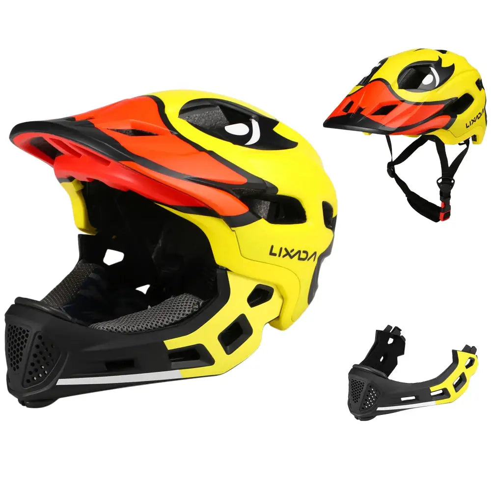 Kids Detachable Full Face Bike Helmet — product view 16