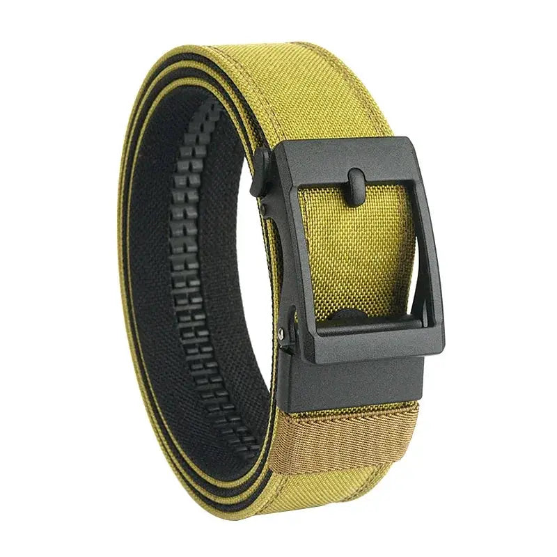 Tactical Belt For Men Metal Automatic Buckle 1100D Nylon