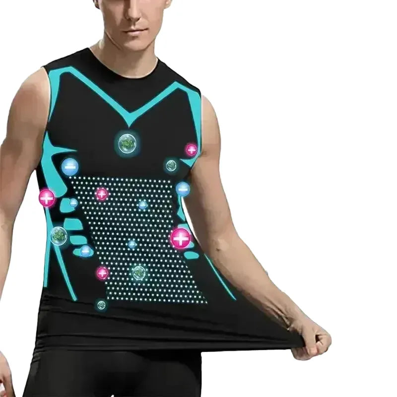 Men's Quick-Dry Compression Vest for Gym — product view 1