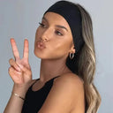 Hair Stays Neat Headband Turban for Gym