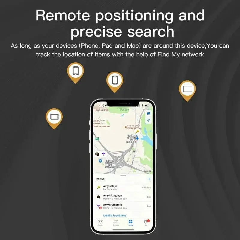 SmartTag GPS Tracker Bluetooth Finder For iPhone Anti Loss
