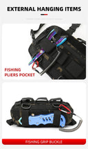 Fishing Chest Bag Men's Tactical Waterproof Molle Backpack