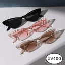 Luxury Cat Eye Sunglasses for Women UV400 Protection Fashion