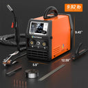 HITBOX HIM200 Spool-Gun Compatible MIG Welder