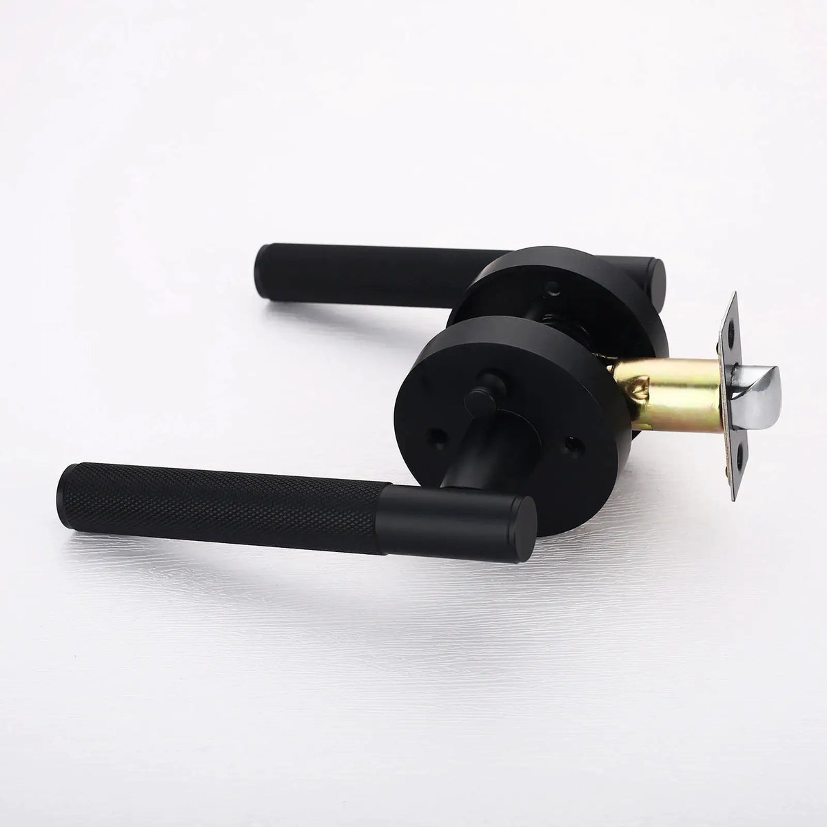 Knurled Privacy Lever - Adjustable Zinc — product view 5