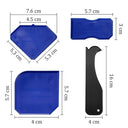 Silicone Caulking Tool Kit Spatula Scraper for Tile Grout