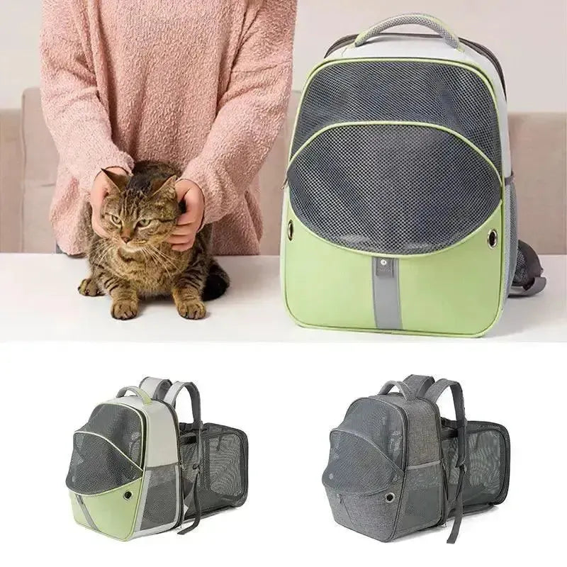 PawVoyage Escape Proof Pet Backpack Carrier Travel Safe