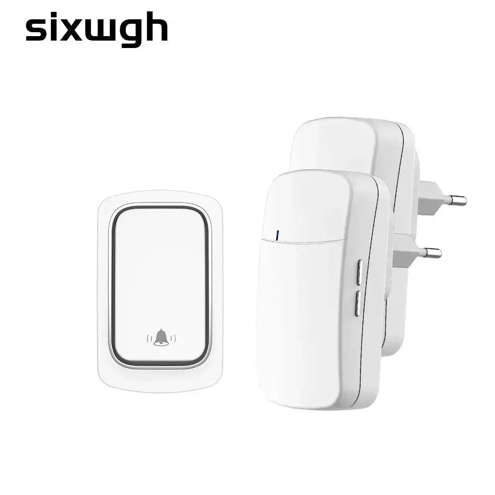 Wireless Kinetic Ring Chime Doorbell With Emergency Pager