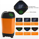 Smart Camping Shower with Temp Display