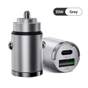 Car Charger PD Fast Charging Dual Chips for iPhone Samsung Huawei