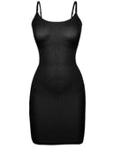 Seamless Women's Tummy Control Full Slip Body Shaper Dress