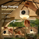 Portable USB Hanging Ceiling Fan Ideal for Dorm Rooms and Outdoor Adventures