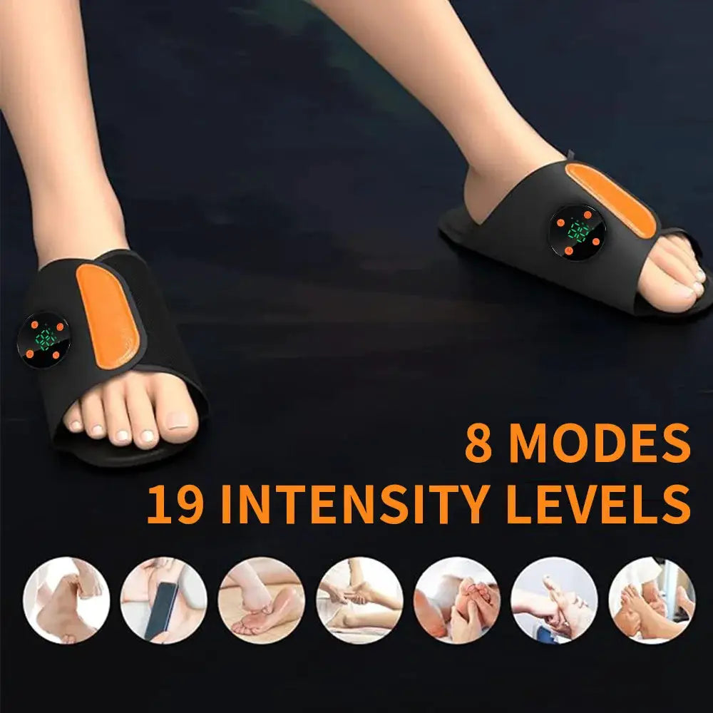 EMS Foot Massage Pad Massager Plantar Fascia Relaxation Soothes Sore Muscles Deep Kneading Relives Fatigue and Releases Stress
