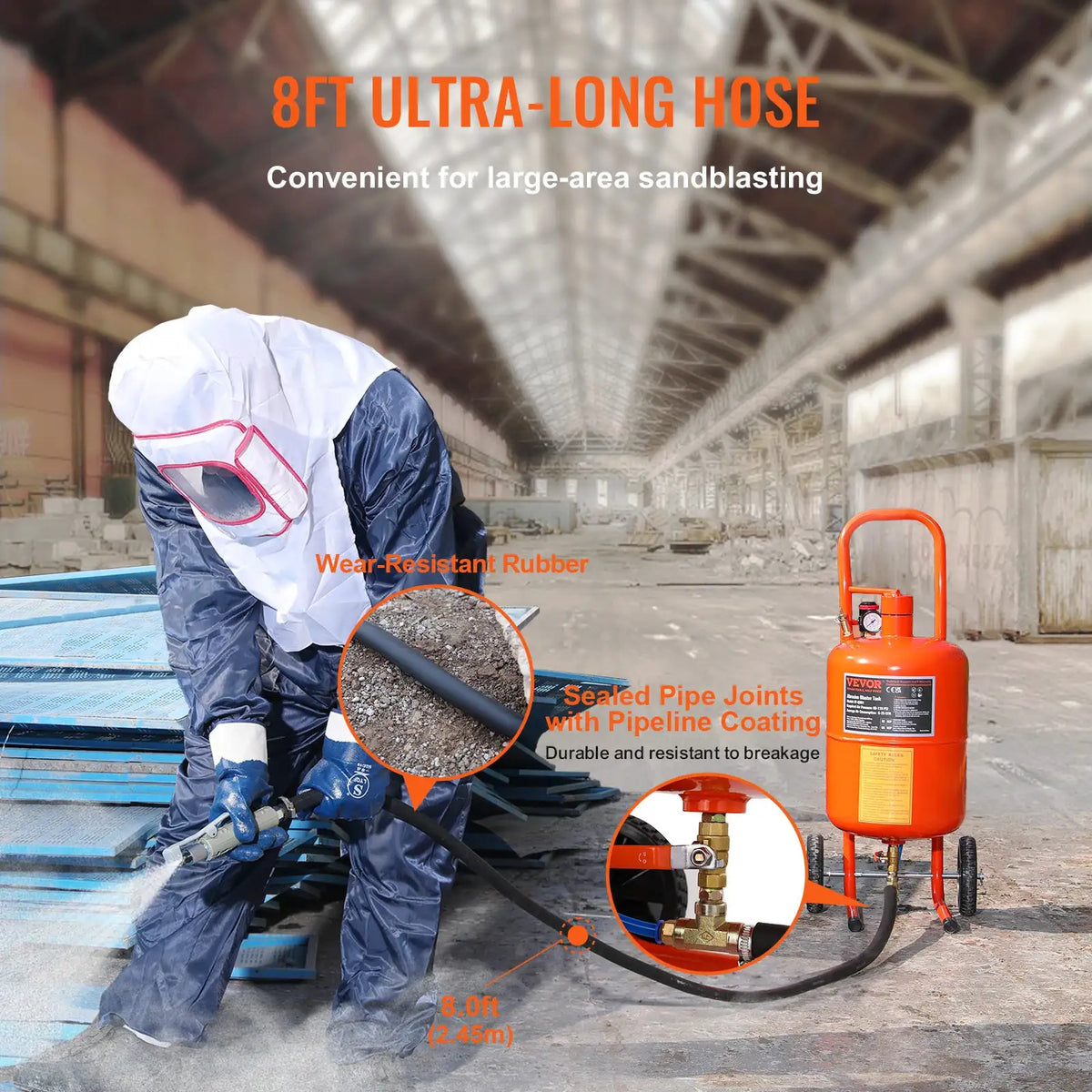 Portable Air Sand Blaster Kit — product view 6