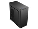 DIYPC ATX Mid Tower Black Steel Case