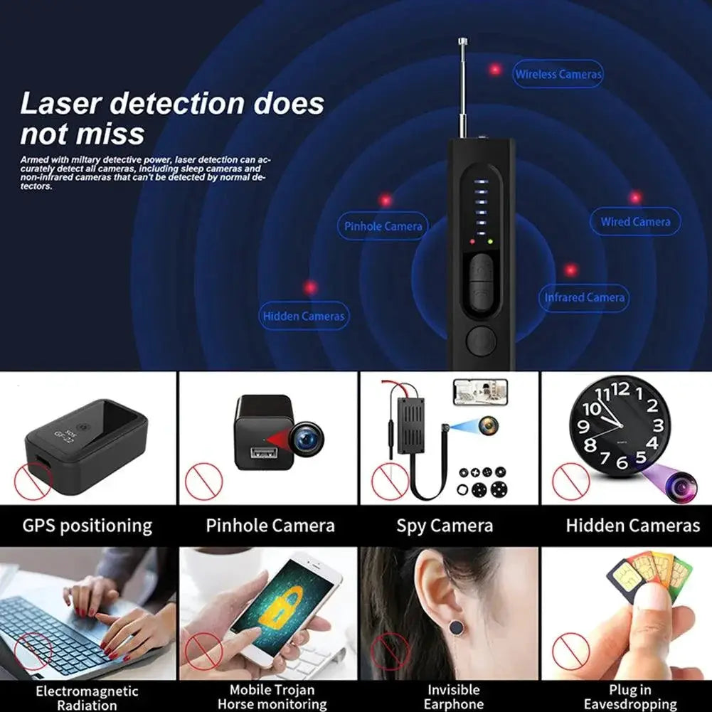 Hidden Camera Detector Anti Spy GPS Tracker Security Gadget